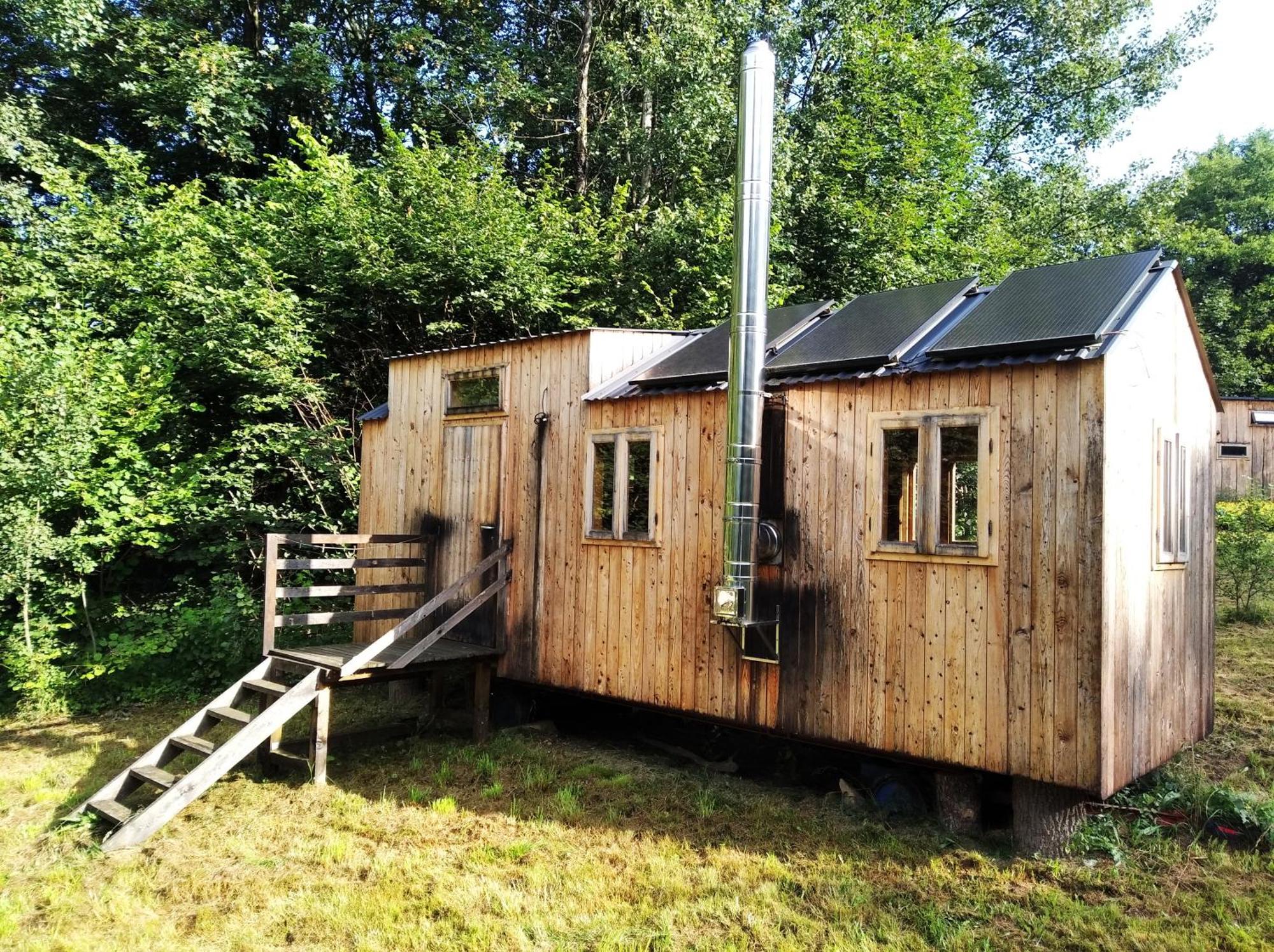 Celorocni Glamping V Pohodlnem Domecku Villa Vyprachtice Luaran gambar